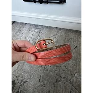 by Anthropologie pink belt size XL New